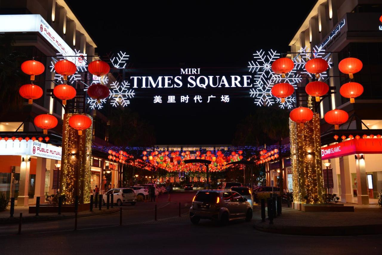 My Daily Homestay - Miri Times Square Eksteriør bilde